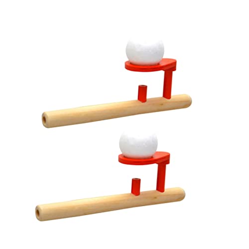 HEMOTON 2 Stück Teiliges Holzspiel Blasball Balance für Motorikförderung Gedächtnistraining Lernspielzeug für Jungen und Mädchen Ab Jahren HEMOTON 2 Stück Teiliges Holzspiel Blasball Balance für Motorikförderung Gedächtnistraining Lernspielzeug für Jungen und Mädchen Ab Jahren von HEMOTON