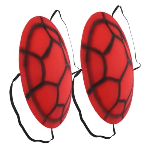 HEMOTON 2 Stück Teiliges Turtle Shell Cosplay Kostüm aus Leichtem Eva Realistische Schildkrötenpanzer Verkleidung für Halloween Gruppencosplay Karneval Party und Bühnenauftritte von HEMOTON