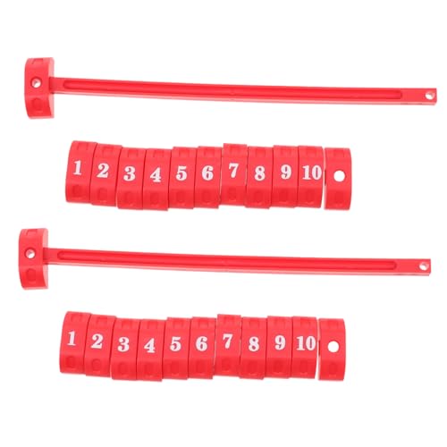 HEMOTON 2 Stück Tischfußball Punktezähler Langlebige Scorekeeper Bar Praktische Scoring Indikatoren für Tischspiele Bootförmige Design für Standard Fußballtische HEMOTON 2 Stück Tischfußball Punktezähler Langlebige Scorekeeper Bar Praktische Scoring Indikatoren für Tischspiele Bootförmige Design für Standard Fußballtische von HEMOTON