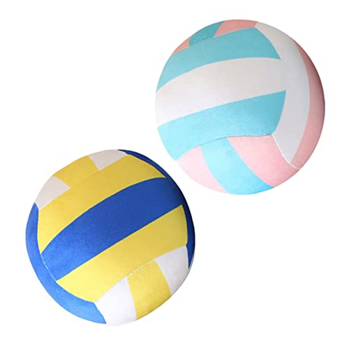 HEMOTON 2 Stück Volleyball Plüschtier Flauschiges Volleyballnetz Federnd Für Fußball Blau Wurfkissen Badminton Plüsch Volleyball Kissen Für Mädchen Bälle Mini Aufblasartikel HEMOTON 2 Stück Volleyball Plüschtier Flauschiges Volleyballnetz Federnd Für Fußball Blau Wurfkissen Badminton Plüsch Volleyball Kissen Für Mädchen Bälle Mini Aufblasartikel von HEMOTON
