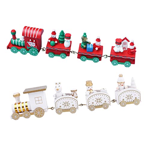 HEMOTON 2 Stück Weihnachtszug Weihnachten Weihnachtsschmuck Weihnachtsdekoration Mini Ornamente Dorf Weihnachtsbedarf Weihnachtsbaumzug Die Holzschmuck Dekorationen Aus Holz Hölzern HEMOTON 2 Stück Weihnachtszug Weihnachten Weihnachtsschmuck Weihnachtsdekoration Mini Ornamente Dorf Weihnachtsbedarf Weihnachtsbaumzug Die Holzschmuck Dekorationen Aus Holz Hölzern von HEMOTON