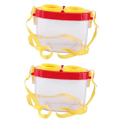 HEMOTON 2 Stücke Boxen Insekten Beobachtung Box Lupen Container Outdoor Exploration Werkzeuge Sammler Beobachtung Boxen Sammlung Abs HEMOTON 2 Stücke Boxen Insekten Beobachtung Box Lupen Container Outdoor Exploration Werkzeuge Sammler Beobachtung Boxen Sammlung Abs von HEMOTON
