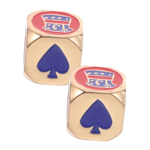 HEMOTON 2 Stücke Poker Würfel Mini-metallwürfel Farbige Würfel Lebensmittelentscheidungswürfel Kunstwürfel Platzwertwürfel Multifunktionale Würfel Solide Würfel Coole Würfel Würfeln Eisen HEMOTON 2 Stücke Poker Würfel Mini-metallwürfel Farbige Würfel Lebensmittelentscheidungswürfel Kunstwürfel Platzwertwürfel Multifunktionale Würfel Solide Würfel Coole Würfel Würfeln Eisen von HEMOTON