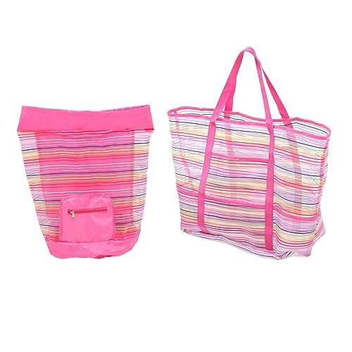 HEMOTON 2 Teiliger Strand Aufbewahrungsrucksack Strandtaschen Strandartikel Tragbare Netztasche Netz Strandtaschen Set Aufbewahrungstasche Aus Muscheln Reisetasche HEMOTON 2 Teiliger Strand Aufbewahrungsrucksack Strandtaschen Strandartikel Tragbare Netztasche Netz Strandtaschen Set Aufbewahrungstasche Aus Muscheln Reisetasche von HEMOTON