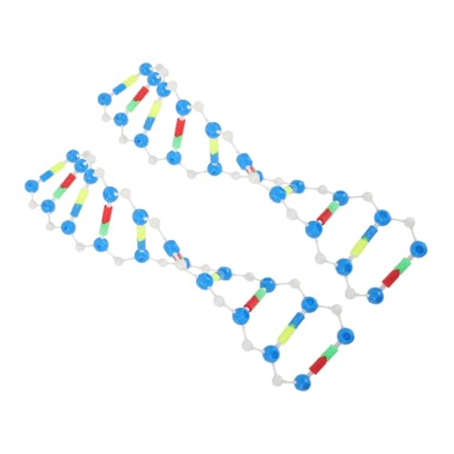 HEMOTON 2 Teiliges Doppelhelix Strukturmodell Molekülmodelle Molekülmodellbausatz Organischer Chemietest Molekülstrukturmodell Kinderspielzeug Wissenschaftliches Instrument von HEMOTON