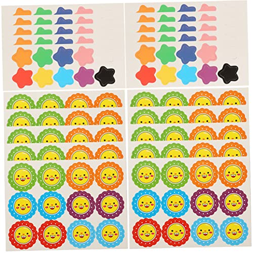 HEMOTON 20 Blatt Bunte Magnetaufkleber Schließfächer Kühlschrankmagnete Magnetisches Whiteboard Für Den Kühlschrank Magnete Für Den Kühlschrank Cartoon Aufkleber Kühlschrank von HEMOTON