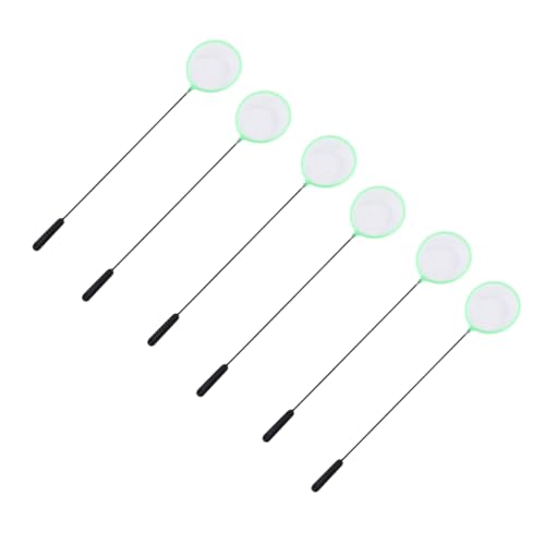 HEMOTON 20 Pcs Fang Bunte Tuch Legierung Aquarium Fisch Fisch Fang Net Fisch Fischernetz von HEMOTON