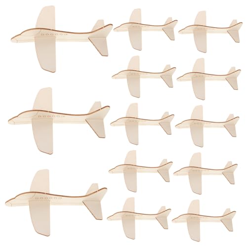 HEMOTON 20 Stück DIY Mini Flugzeuge zum Bemalen für Kreative Projekte zu Hause Reisen und Schule Robuste Holzmodelle HEMOTON 20 Stück DIY Mini Flugzeuge zum Bemalen für Kreative Projekte zu Hause Reisen und Schule Robuste Holzmodelle von HEMOTON