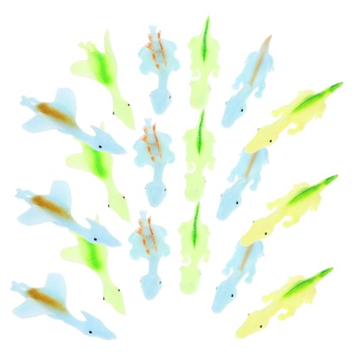 HEMOTON 20 Stück Dinosaurier Dehnbarer Finger Dinosaurier Studenten Belohnungsstreich Interessantes Kinderspielzeug Stretch Fliegendes Partygeschenke Stretch Goodie Bag Stuffers von HEMOTON