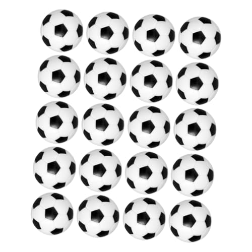 HEMOTON 20 Stück Kickermaschine Mini-sportbälle Mini-fußballspielzeug Kickertisch Im Freien Tischfußballbälle Foosballkugeln Tischfußball-tischplatte Mini-tischfußball Tischbälle Harz HEMOTON 20 Stück Kickermaschine Mini-sportbälle Mini-fußballspielzeug Kickertisch Im Freien Tischfußballbälle Foosballkugeln Tischfußball-tischplatte Mini-tischfußball Tischbälle Harz von HEMOTON