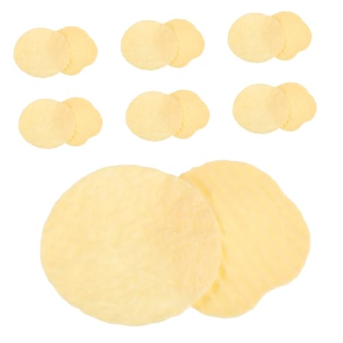 HEMOTON 20 Stück Maßstab Realistische PVC Snack Deko Spielzeugähnliche Fake Food Requisiten für Fotografie Partydekoration Puppenhaus und Rollenspiele von HEMOTON