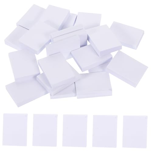 HEMOTON Miniaturbücher Für Puppenhäuser 20 Stück Puppenbücher Mini-hauszubehör Rollenspiel-modellbücher Pädagogische Lernrequisite von HEMOTON