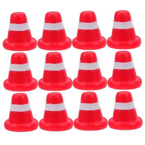 HEMOTON 20 Stück Miniatur Verkehrskegel Plastikkegel für Kreative Mikrolandschaften Sicherheitszeichen und DIY Projekte für Interaktives Lernen HEMOTON 20 Stück Miniatur Verkehrskegel Plastikkegel für Kreative Mikrolandschaften Sicherheitszeichen und DIY Projekte für Interaktives Lernen von HEMOTON