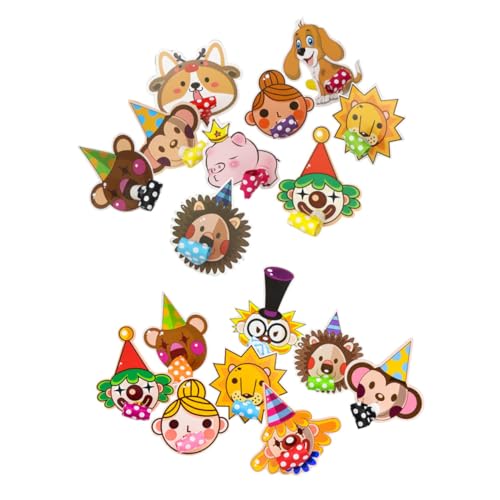 HEMOTON 20 Stück Partyspiele Für Kinder Luftauslässe Krachmacher Tierpfeifen Für Geburtstagsfeiern von HEMOTON
