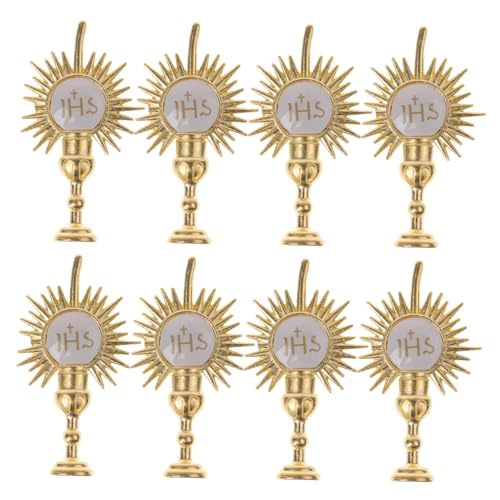 HEMOTON 20 Stück Religiöse Partyartikel Religiöse Party Ornamente Dekorationen Für Die Erstkommunion Heilige Religiöse Ornamente Bibel Kuchenaufsatz Religiöse Weihnachtsornamente von HEMOTON