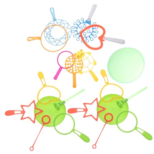 HEMOTON 20 Stück Teiliges Seifenblasen für Bunte Blasstäbe aus Sicherem Kunststoff Langlebige Riesenblasen Spielzeuge für Outdoor Spiele Geeignet für Frühling Winter für Zufällige Farbe von HEMOTON