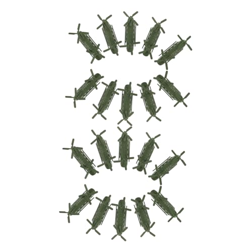 HEMOTON 20 Stück Teiliges Spielzeughubschrauber Modell aus Realistisches Militärtransportflugzeug für Jungen und Mädchen Leicht Robust für Kinderzimmer Dekoration und Kreatives HEMOTON 20 Stück Teiliges Spielzeughubschrauber Modell aus Realistisches Militärtransportflugzeug für Jungen und Mädchen Leicht Robust für Kinderzimmer Dekoration und Kreatives von HEMOTON