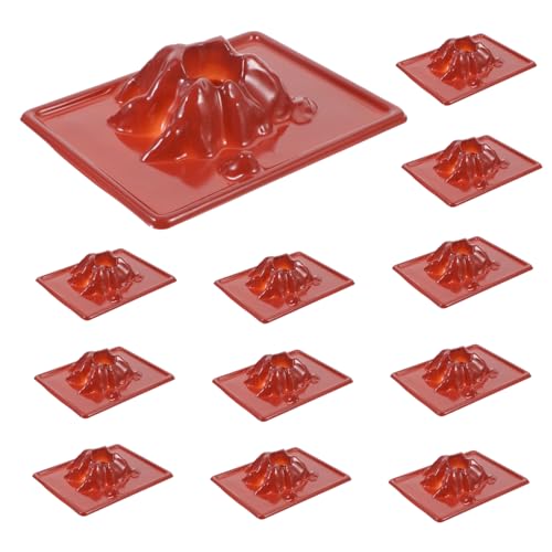 HEMOTON 20 Teiliges Vulkan Experimentierset Geoden Vulkan Set Ausbrechender Vulkan Wissenschaftliche Experimente Vulkan Für Vulkanausbruch Wissenschaftliche Modelle Vulkane von HEMOTON
