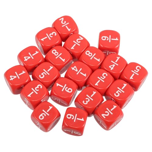 HEMOTON 20-teiliges Mehrseitiges Bruchwürfel-Set Für Kinder, Abgerundete Ecken, Für Den Mathematikunterricht, Klassenzimmeraktivitäten, Lernen Zu Hause HEMOTON 20-teiliges Mehrseitiges Bruchwürfel-Set Für Kinder, Abgerundete Ecken, Für Den Mathematikunterricht, Klassenzimmeraktivitäten, Lernen Zu Hause von HEMOTON