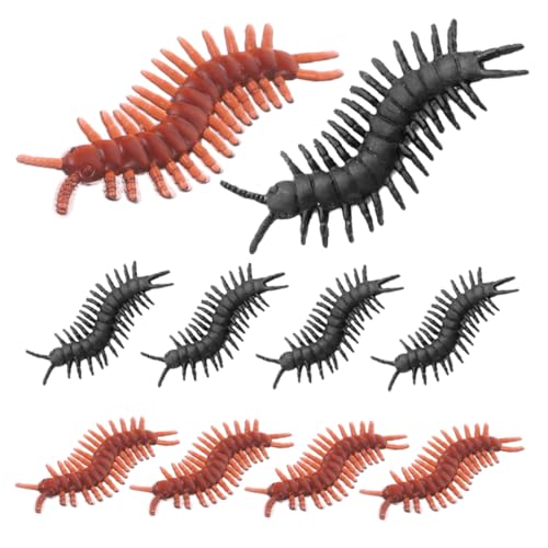 HEMOTON 200 Stück Simulation Centipede Modelle Realistische Insektenfiguren Leichte und Tragbare Scherzspielzeuge für Halloween Partys Garten Dekorationen und Überraschungen HEMOTON 200 Stück Simulation Centipede Modelle Realistische Insektenfiguren Leichte und Tragbare Scherzspielzeuge für Halloween Partys Garten Dekorationen und Überraschungen von HEMOTON