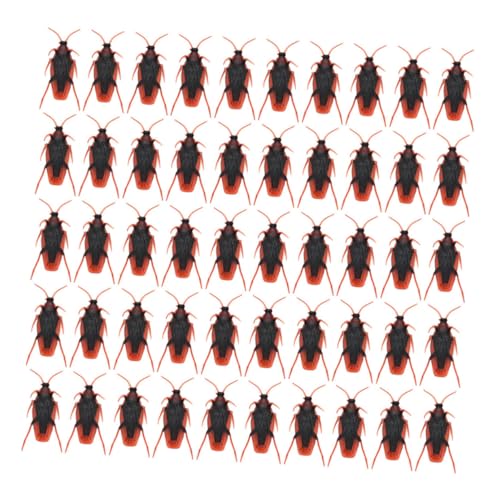 HEMOTON 200 Stück Simulation Kakerlake Plüsch Halloween - Party Halloween - Zeichen Halloween - Dekorationen im Freien Halloween Dekoration Spaßartikel beängstigend Plastik PVC Brown HEMOTON 200 Stück Simulation Kakerlake Plüsch Halloween - Party Halloween - Zeichen Halloween - Dekorationen im Freien Halloween Dekoration Spaßartikel beängstigend Plastik PVC Brown von HEMOTON