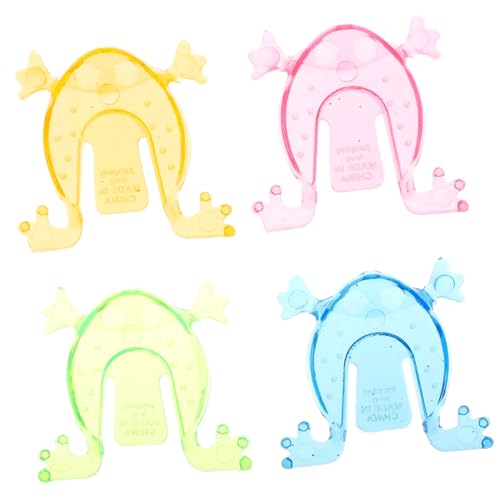 HEMOTON 200 Stück Springender Frosch aus Kunststoff für kinderspielzeug Farbenfrohe Springfrösche kid toys Frösche für Party Kinderparty Gefälligkeiten Plastik von HEMOTON