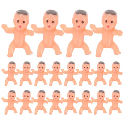 HEMOTON 20 Stücke Mini Baby Dusche Dekorationen Kunststoff Baby Puppe Modelle Für Baby Zubehör HEMOTON 20 Stücke Mini Baby Dusche Dekorationen Kunststoff Baby Puppe Modelle Für Baby Zubehör von HEMOTON