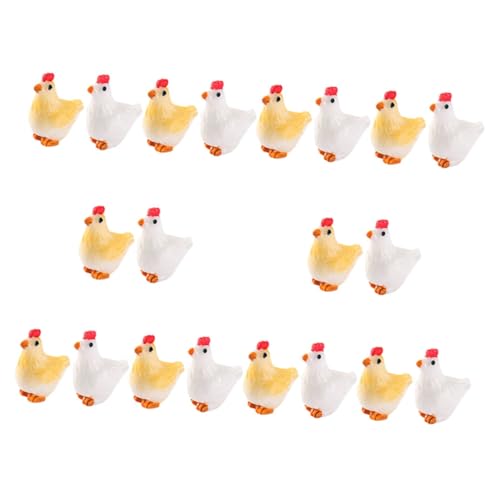 HEMOTON 20 Stücke Mini Huhn Statue Set Für Garten Mini Harz Henne Ornamente Landschaft Dekorationen HEMOTON 20 Stücke Mini Huhn Statue Set Für Garten Mini Harz Henne Ornamente Landschaft Dekorationen von HEMOTON