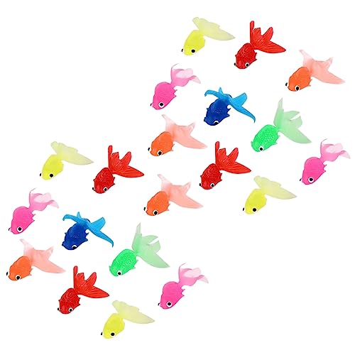 HEMOTON 20Stücke Künstliche Goldfische aus Umweltfreundlichem TPR Material Lebendige Dekoration für Aquarien Realistische Simulation von Kleinen Fischen für Aquarium Dekoration HEMOTON 20Stücke Künstliche Goldfische aus Umweltfreundlichem TPR Material Lebendige Dekoration für Aquarien Realistische Simulation von Kleinen Fischen für Aquarium Dekoration von HEMOTON