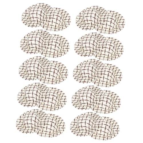 HEMOTON 20st Geflochtener Strohhut Windeln Puppe Mini-Hut-DIY-Requisite Kleine Hutstütze Mini-Miniatur-Hut Bastelhut Weben Kleiner Hut DIY Stütze Miniatur Winzige Hüte Stoff Coffee HEMOTON 20st Geflochtener Strohhut Windeln Puppe Mini-Hut-DIY-Requisite Kleine Hutstütze Mini-Miniatur-Hut Bastelhut Weben Kleiner Hut DIY Stütze Miniatur Winzige Hüte Stoff Coffee von HEMOTON