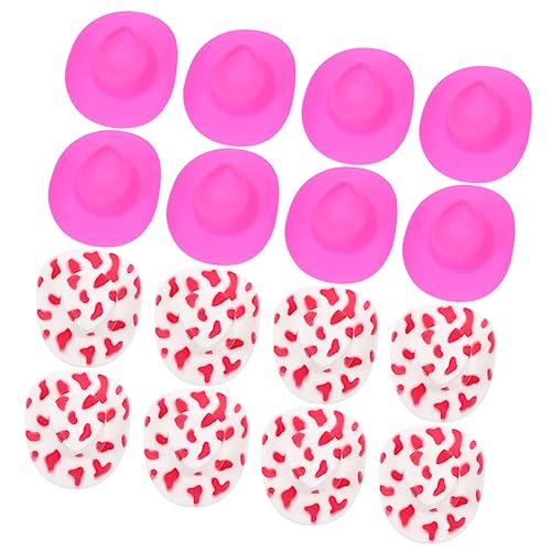 HEMOTON 20st Mini-cowboyhut -Cowboy-Hut Minihüte Für Flaschen Cowgirl-Hut Rosa Mini-Hut Cowgirl-Hut Für Rosa Hut Hüte Masse Miniaturhüte Babymütze Kleiner Hut Mall-Hut Plastik HEMOTON 20st Mini-cowboyhut -Cowboy-Hut Minihüte Für Flaschen Cowgirl-Hut Rosa Mini-Hut Cowgirl-Hut Für Rosa Hut Hüte Masse Miniaturhüte Babymütze Kleiner Hut Mall-Hut Plastik von HEMOTON