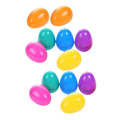 HEMOTON 20st Ostereier Füllbare Kugeln in Ostereiform Ostereiförmige Verzierung Eiförmige Geschenkboxen Befüllbare Eierornamente Osterdeko Osterei -süßigkeitenschachteln Plastik HEMOTON 20st Ostereier Füllbare Kugeln in Ostereiform Ostereiförmige Verzierung Eiförmige Geschenkboxen Befüllbare Eierornamente Osterdeko Osterei -süßigkeitenschachteln Plastik von HEMOTON
