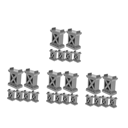 HEMOTON 24 Stck Teiliges Eisenbahn Brückenstützen Gleiserhöhungen Stabile Holzspielzeug Zugbrückenstützen Kompatibel mit Meisten Holzeisenbahnschienen für Gemeinsamen HEMOTON 24 Stck Teiliges Eisenbahn Brückenstützen Gleiserhöhungen Stabile Holzspielzeug Zugbrückenstützen Kompatibel mit Meisten Holzeisenbahnschienen für Gemeinsamen von HEMOTON