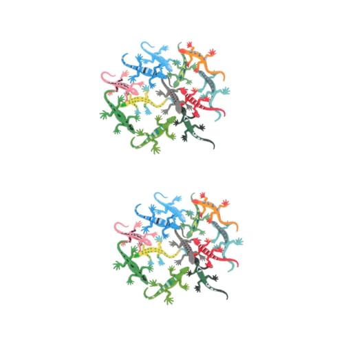 HEMOTON 24 Stck Teiliges Set Realistische Kunststoff Eidechsen Figuren Sammelfiguren Farbenfroh als Party Mitgebsel und Dekoration HEMOTON 24 Stck Teiliges Set Realistische Kunststoff Eidechsen Figuren Sammelfiguren Farbenfroh als Party Mitgebsel und Dekoration von HEMOTON