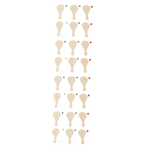 HEMOTON 24 Stck. Teiliges Holz Paddle Ball für Kreatives zum Malen für Drinnen und Draußen Fördert die und Kunstwahrnehmung für Outdoor Aktivitäten HEMOTON 24 Stck. Teiliges Holz Paddle Ball für Kreatives zum Malen für Drinnen und Draußen Fördert die und Kunstwahrnehmung für Outdoor Aktivitäten von HEMOTON