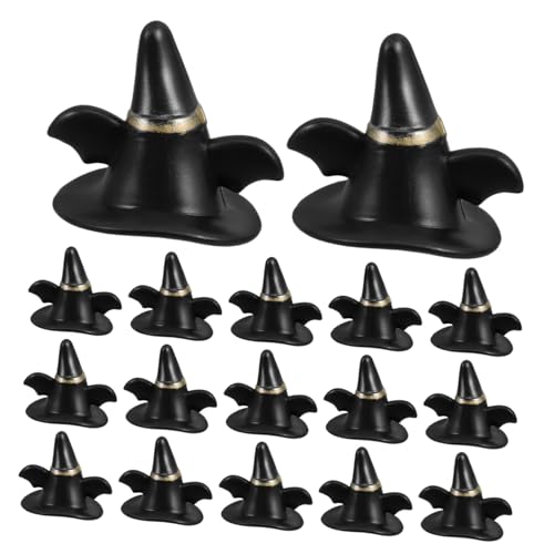 HEMOTON 24 Stück Mini Elfenmützen Weihnachtsdekor Produkte Mini Ornamente Puppenhaus Puppenhaus Hüte Miniatur Süße Hüte Modellhüte Frühlingsdekorationen Kunststoff Schwarz HEMOTON 24 Stück Mini Elfenmützen Weihnachtsdekor Produkte Mini Ornamente Puppenhaus Puppenhaus Hüte Miniatur Süße Hüte Modellhüte Frühlingsdekorationen Kunststoff Schwarz von HEMOTON