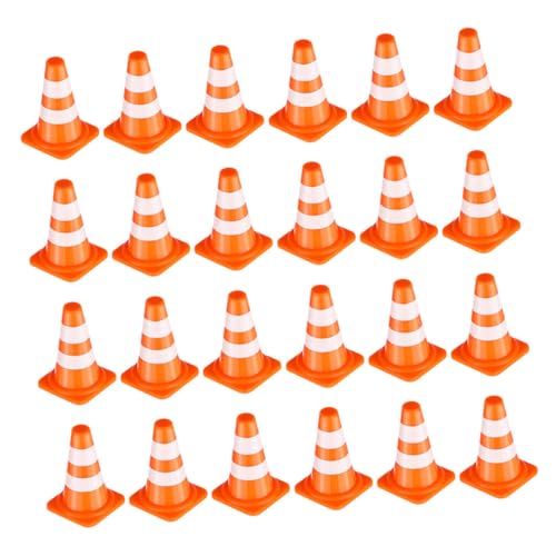 HEMOTON 24 Stück Teiliges Mini Verkehrskegel Verkehrszeichen Orange Baustellenkegel Modell Straßenabsperrung Lernspielzeug für Verkehrssicherheit und Rollenspiele HEMOTON 24 Stück Teiliges Mini Verkehrskegel Verkehrszeichen Orange Baustellenkegel Modell Straßenabsperrung Lernspielzeug für Verkehrssicherheit und Rollenspiele von HEMOTON
