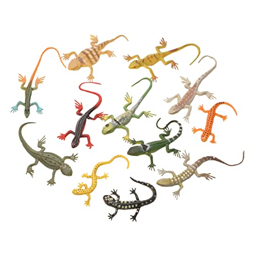 HEMOTON 24 Stücke Künstliche Reptil Modell Simulation Gecko Figurine Frühen Pädagogisches Wohnkultur Realistische Figuren Kunststoff HEMOTON 24 Stücke Künstliche Reptil Modell Simulation Gecko Figurine Frühen Pädagogisches Wohnkultur Realistische Figuren Kunststoff von HEMOTON