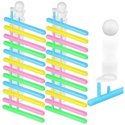 HEMOTON 24-teiliges Schwimmendes Pusteballspiel: Luftblasen-Balance-pustespielzeug Für Familienpartyspaß – Montessori-Spielzeug Für Drinnen Und Draußen von HEMOTON