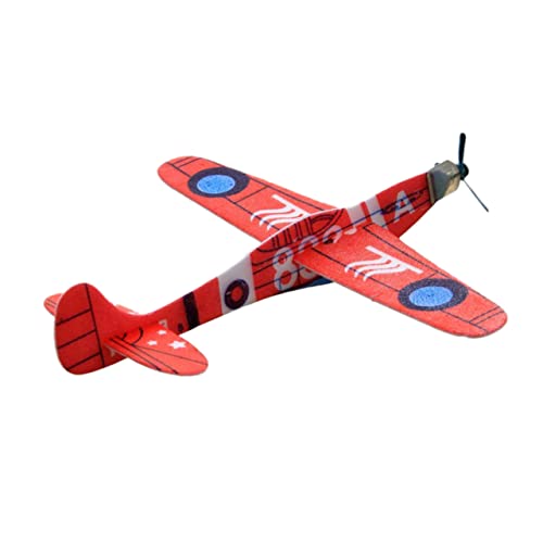 HEMOTON 24St Modell Spielzeug Kinder Outdoor Spielzeug Kinder draußen Spielzeug Kinder Spielzeug kleines Flugzeug gleiten Puzzle, das EIN kleines Flugzeug zusammenbaut Junge Modellflugzeug von HEMOTON