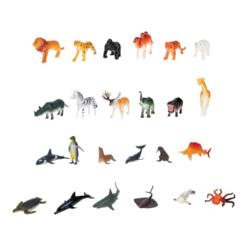 HEMOTON 24St Simulationstiermodell meerestiere Wildtiere Figuren Badespielzeug für Tiere Wasserspielzeug Tierspielzeug simulierte Wilde Tiere Frühpädagogisches PVC HEMOTON 24St Simulationstiermodell meerestiere Wildtiere Figuren Badespielzeug für Tiere Wasserspielzeug Tierspielzeug simulierte Wilde Tiere Frühpädagogisches PVC von HEMOTON