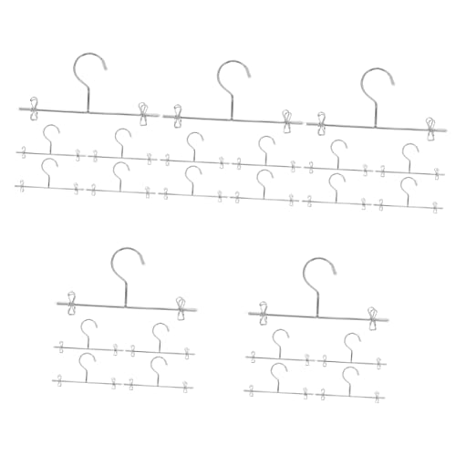 HEMOTON 25 STK Puppenaufhänger Filigrane Mini-Kleiderbügel Kleiderbügelständer kleiderständer bastelset zarte kleine Kleiderbügel Mini-Puppen-Kleiderbügel Lagerung schmücken Kleine Puppe von HEMOTON