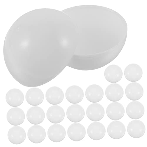 HEMOTON 25 Stück Lotteriekugel weiße Tombola-Kugeln weiße Kugeln verlosen Hohlkugeln für Zeichnung lose tombola Kugeln zum öffnen plastikkugeln Klare Tombola-Bälle bälle für tombola PVC HEMOTON 25 Stück Lotteriekugel weiße Tombola-Kugeln weiße Kugeln verlosen Hohlkugeln für Zeichnung lose tombola Kugeln zum öffnen plastikkugeln Klare Tombola-Bälle bälle für tombola PVC von HEMOTON