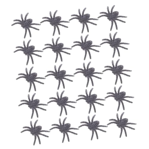 HEMOTON 25 Stück Teiliges Halloween Deko Flockige Spinnen in Realistische Kleine Plastik Spinnen Gruselige Fake Tiere für Partyzubehör Innen Außendekoration Schaurige Geisterhaus HEMOTON 25 Stück Teiliges Halloween Deko Flockige Spinnen in Realistische Kleine Plastik Spinnen Gruselige Fake Tiere für Partyzubehör Innen Außendekoration Schaurige Geisterhaus von HEMOTON