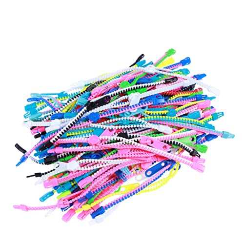 HEMOTON 25 Stück Teiliges Schnapparmband Set für Bunte Fidget Zipper Armbänder Sensorisches Party Mitgebsel für Geburtstagsfeiern Goodie Bags Ostereiersuche und Zufällige Zufällige Farbe von HEMOTON
