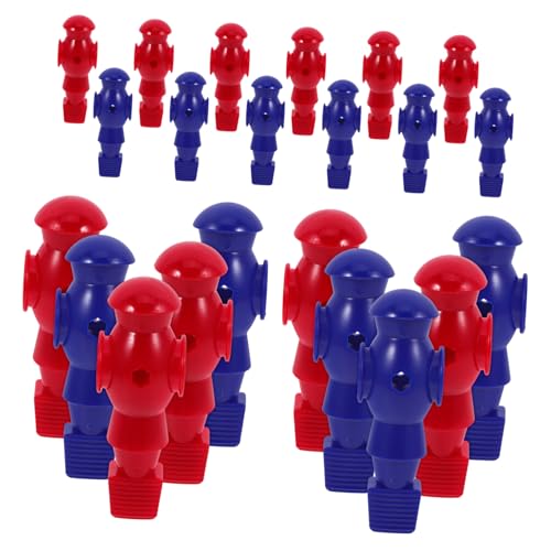 HEMOTON 26 Stück Tischfußballfiguren Komplettes Teamzubehör Kickermännchen Tischfußballspieler Kickerfiguren Tischfußball Tischfußball Ersatzspieler Tischfußballfiguren Kunststoff von HEMOTON