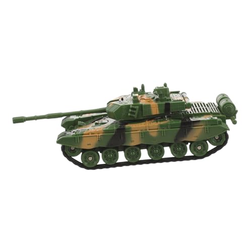 HEMOTON 2St Panzermodell RC Militärspielzeug Jungs-Spielzeug ferngesteuertes Spielzeug Kinderspielzeug Modelle Autos Spielzeug Panzerspielzeug militärisches Spielzeug Mini Suite Plastik von HEMOTON
