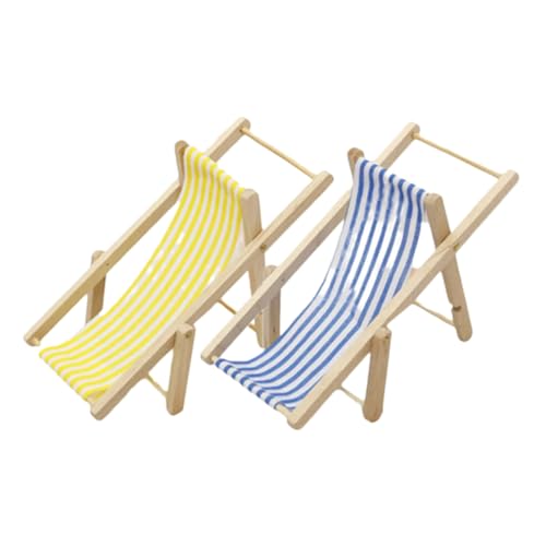 HEMOTON 2St Puppenhaus-Modell strandliege transportliege strandliegen puppenhauszubehör Strand Accessoires Strandzubehör Stuhl Mikro-Landschafts-Miniatur-Strandkorb Mini-Lounge-Sessel Holz HEMOTON 2St Puppenhaus-Modell strandliege transportliege strandliegen puppenhauszubehör Strand Accessoires Strandzubehör Stuhl Mikro-Landschafts-Miniatur-Strandkorb Mini-Lounge-Sessel Holz von HEMOTON