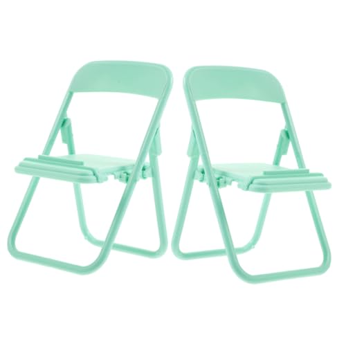 HEMOTON 2St Puppenstubenstuhl plastiktisch plastikenten klappstühlen ziernieten Decor Zubehör für Puppenhäuser Mini-Klappstuhl- Puppenbett Stuhl Puppenstubenstühle Green HEMOTON 2St Puppenstubenstuhl plastiktisch plastikenten klappstühlen ziernieten Decor Zubehör für Puppenhäuser Mini-Klappstuhl- Puppenbett Stuhl Puppenstubenstühle Green von HEMOTON