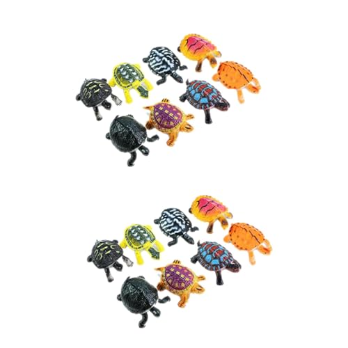 HEMOTON 2St Simulationsmodell für Meeresschildkröten Spielzeug Modelle Simulation Meeresschildkröte für Kinder Schildkrötenfiguren Krabbe von HEMOTON